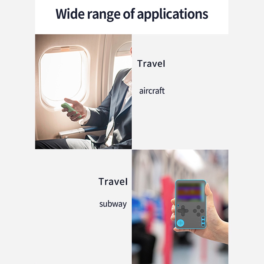 Máy Chơi Game Cầm Tay NOVA 500 Trong 1 2.4 inch Phong Cách Retro