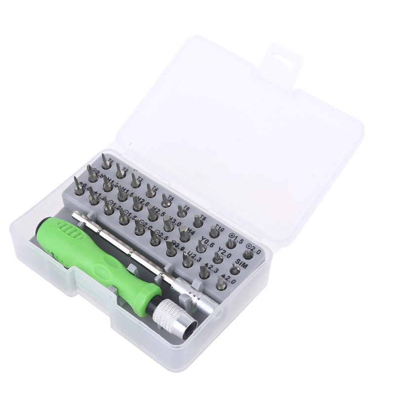 Bộ Tua Vít Nam Châm 32 Trong 1 Sửa Chữa Điện Thoại Laptop