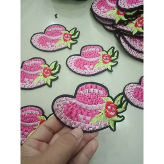 Sét 20 Nón hồng trang trí quần áo và đồ handmade.