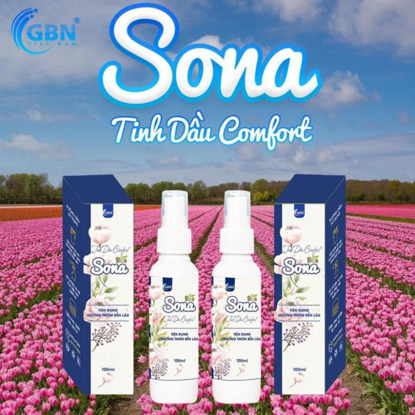 Combo 3 Chai Xịt Xả Vải Khô - Tinh Dầu Comfort