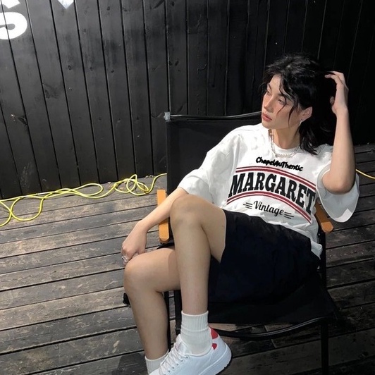 Áo thun nam nữ tay lỡ form rộng chất cotton mát mềm mịn thấm hút mồ hôi