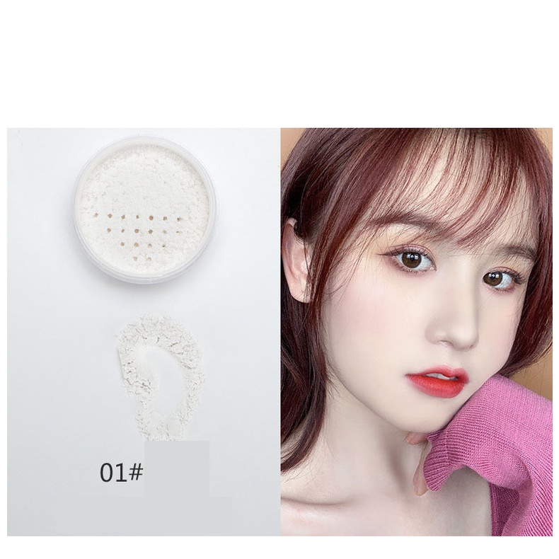 Phấn phủ dạng bột kiềm dầu Lameila hoa anh đào, Phấn phủ kiềm dầu không thấm nước không bóng dầu