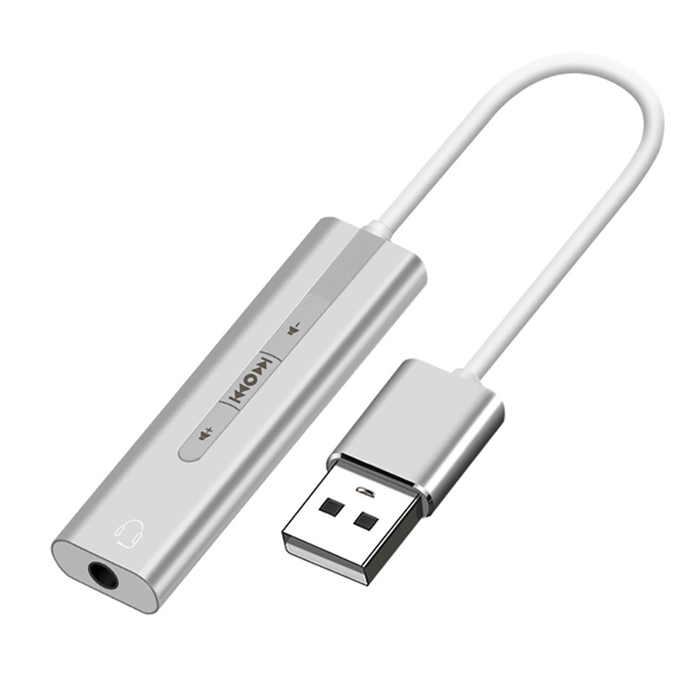 Dây Cáp Chuyển Đổi Âm Thanh 2 Trong 1 Từ Usb Sang 3.5mm 7.1 | BigBuy360 - bigbuy360.vn