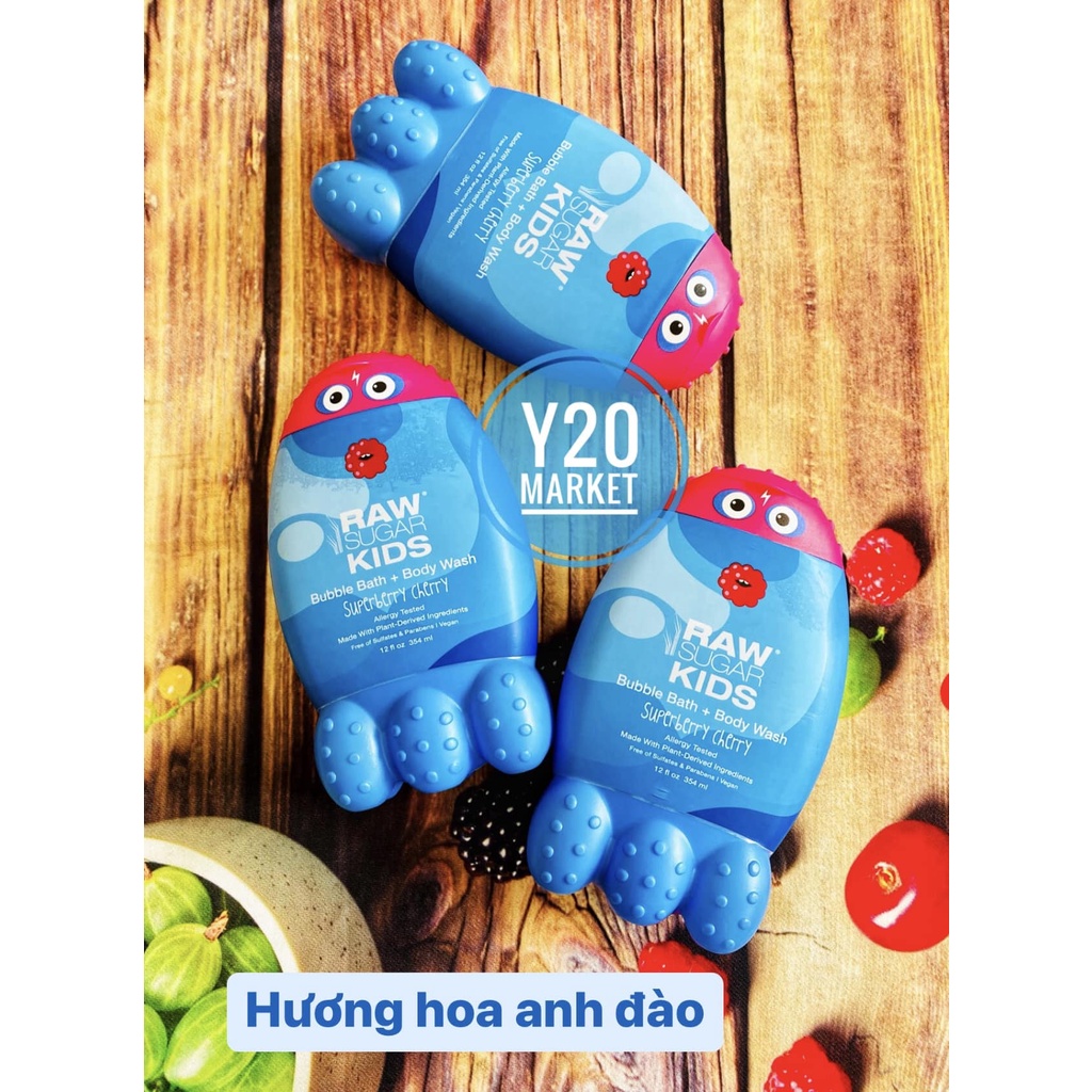 SỮA TẮM RAW SUGAR KIDS MỸ