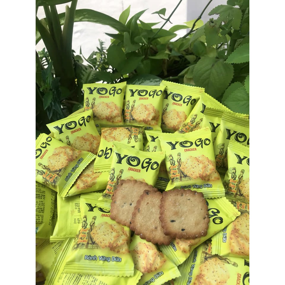 Bánh yogo vừng dừa - giá sỉ 250g / 500g