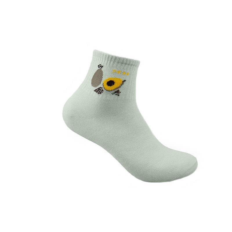 Tất vớ cao cổ họa tiết quả bơ xinh xắn chất liệu dày dặn, thấm hút mồ hôi