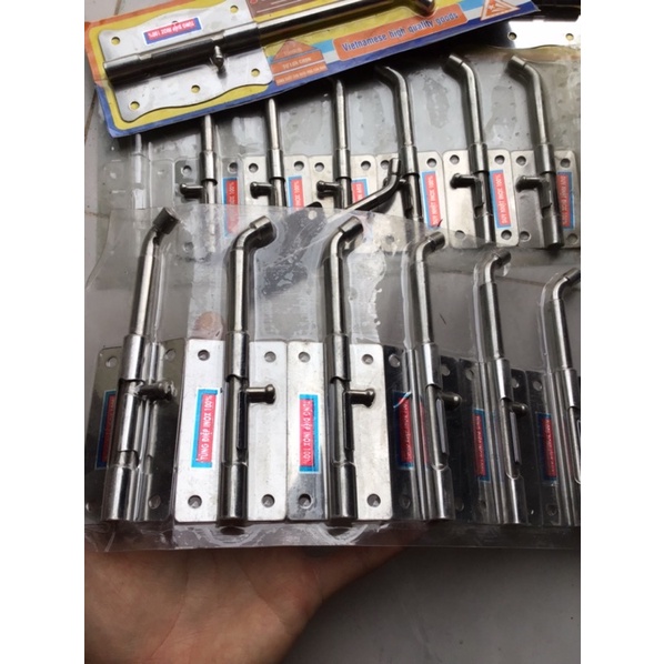 Chốt cửa dọc, chốt dọc inox 10phân, 15phân, 20phân