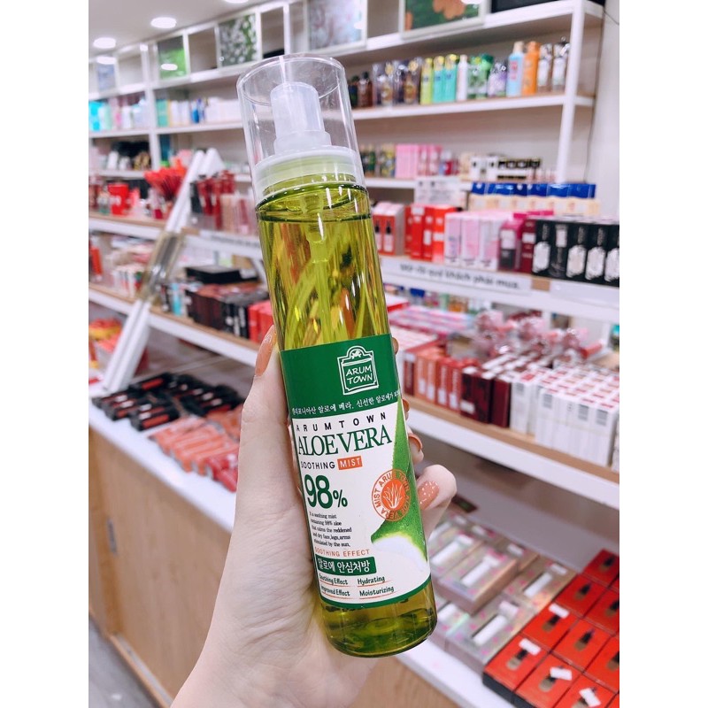 Xịt khoáng Aloevera