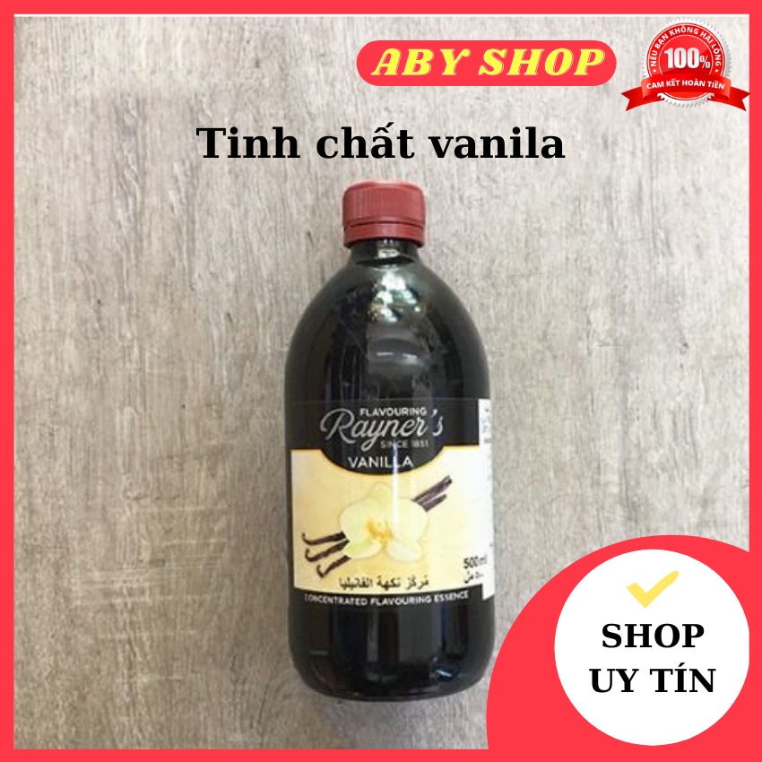 Tinh chất vanila ⚡ LOẠI TỐT ⚡ tinh chất vani Rayner's 500ml làm tăng hương vị cho thực phầm và đồ uống