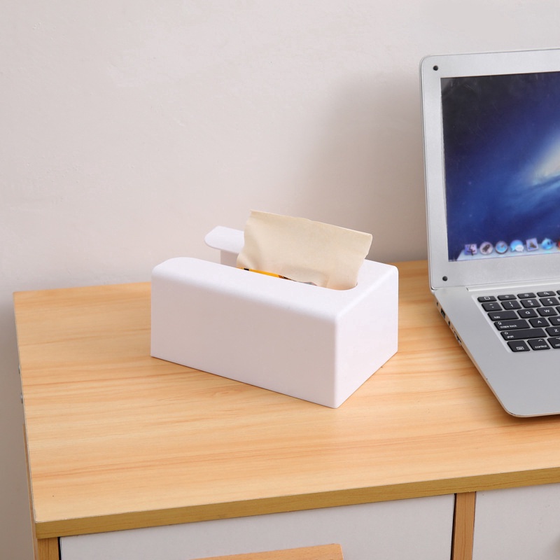 Hộp Đựng Khăn Giấy / Giá Đỡ Khăn Giấy Gắn Tường Không Cần Đục Lỗ Dày Dặn Cho Nhà Bếp / Nhà Vệ Sinh