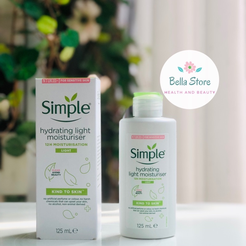 Kem dưỡng da Simple Hydrating Light Moisturiser