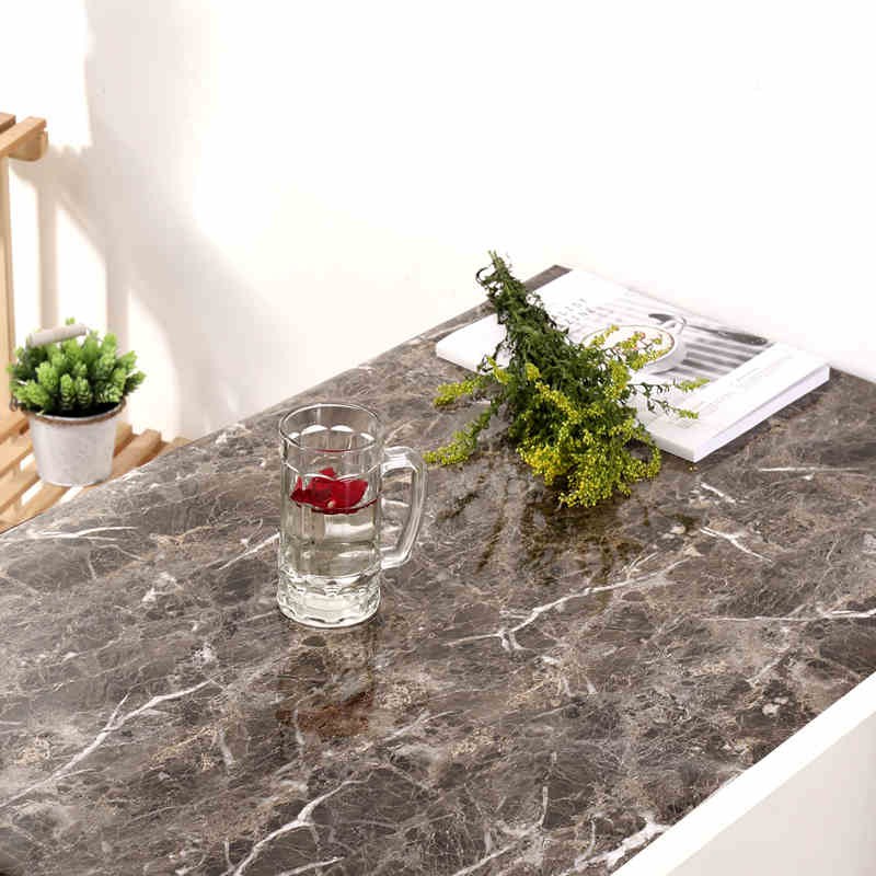 Giấy dán tường giả đá hoa cương chống thấm nước dành cho trang trí nhà cửa