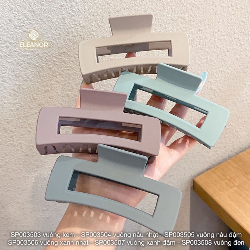 Kẹp tóc càng cua Eleanor Accessories phụ kiện tóc phong cách Hàn Quốc hot trend 3503