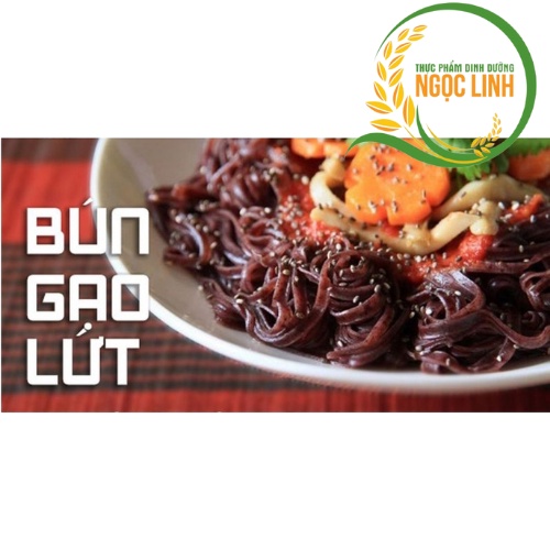 Đặc sản bún khô Bún gạo lứt đỏ Hoàng Minh gói 500gr hữu cơ giảm cân thực dưỡng eatclean healthy | BigBuy360 - bigbuy360.vn