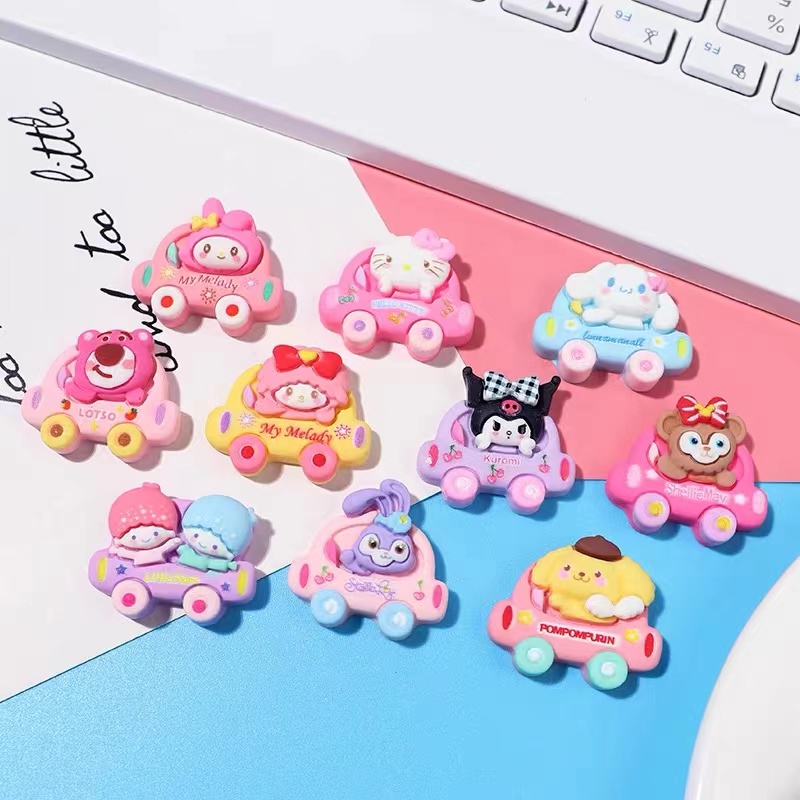 1 Vật Liệu Resin Tự Làm Trang Sức Thủ Công Hình Sanrio Hoạt Hình DIY
