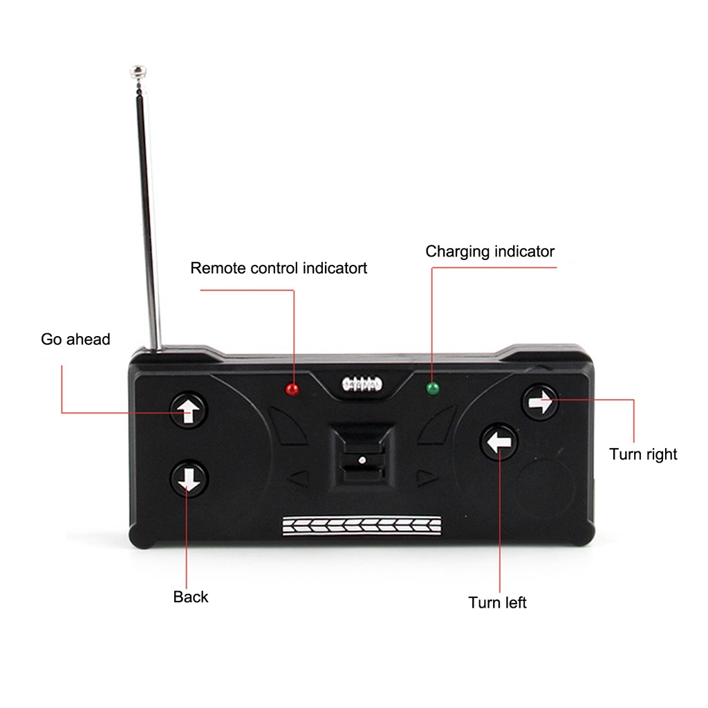 Mô hình xe hơi điều khiển từ xa mini thiết kế hình lon coca thích hợp cho bé