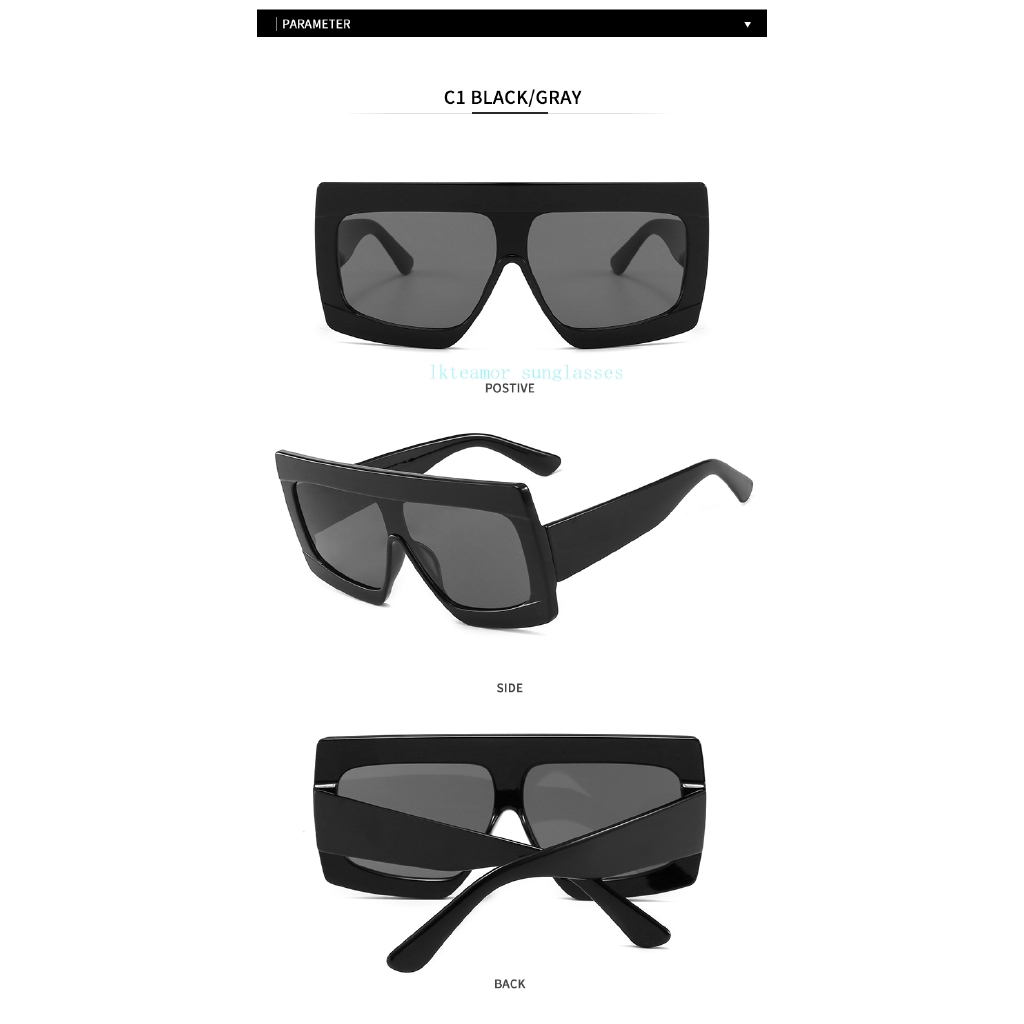 Kính mát chống tia UV400 kiểu dáng thời trang sành điệu cho nam và nữ