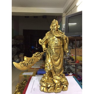 TƯỢNG ĐÁ PHONG THỦY ÔNG QUAN CÔNG VUỐT RÂU - Q7