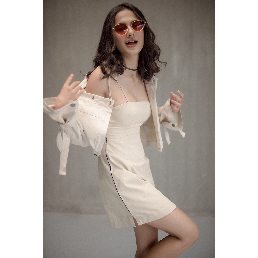 XIPI - Áo Khoác Kaki Kem | BigBuy360 - bigbuy360.vn