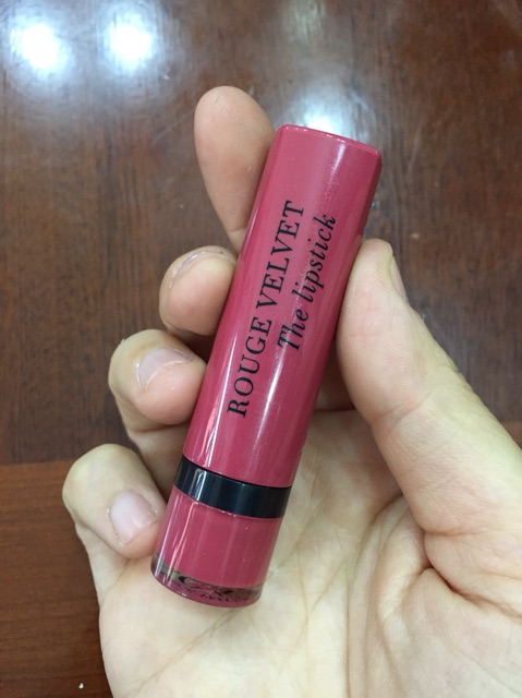 Son bourjois rough velvet lipstick dạng thỏi