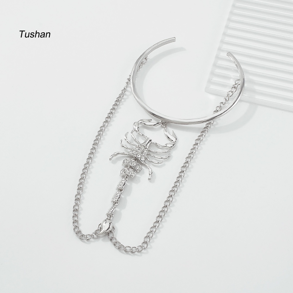 Vòng Đeo Cánh Tay Dạng Vòng Hở Màu Sáng Lâu Trôi Cho Nữ