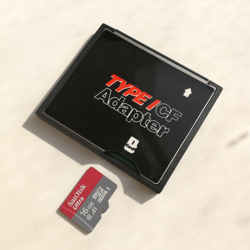 Đầu Đọc Thẻ Nhớ Micro-SD / SDXC TF Sang Flash CF Type I Tiện Dụng