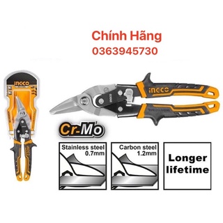 Đồ inghề ingco kéo cắt tôn cr-mo 10" htsn2610r