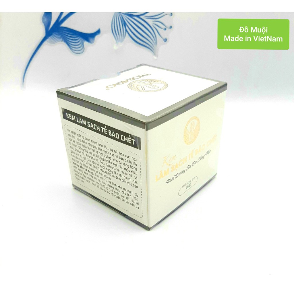 Kem làm sạch tế bào chết Thorakao 45gr