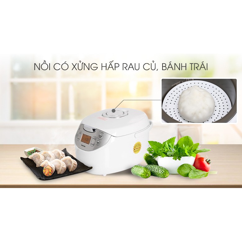 Nồi cơm điện tử Toshiba 1 lít RC-10NAFVN