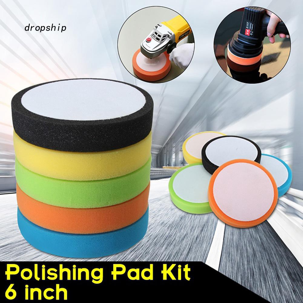 Bộ Mút Đánh Bóng Xe Hơi Mềm 6 Inch 150mm