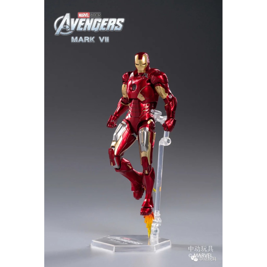 Mô hình ZD Toys Iron Man Mark VII  Scale 1:10