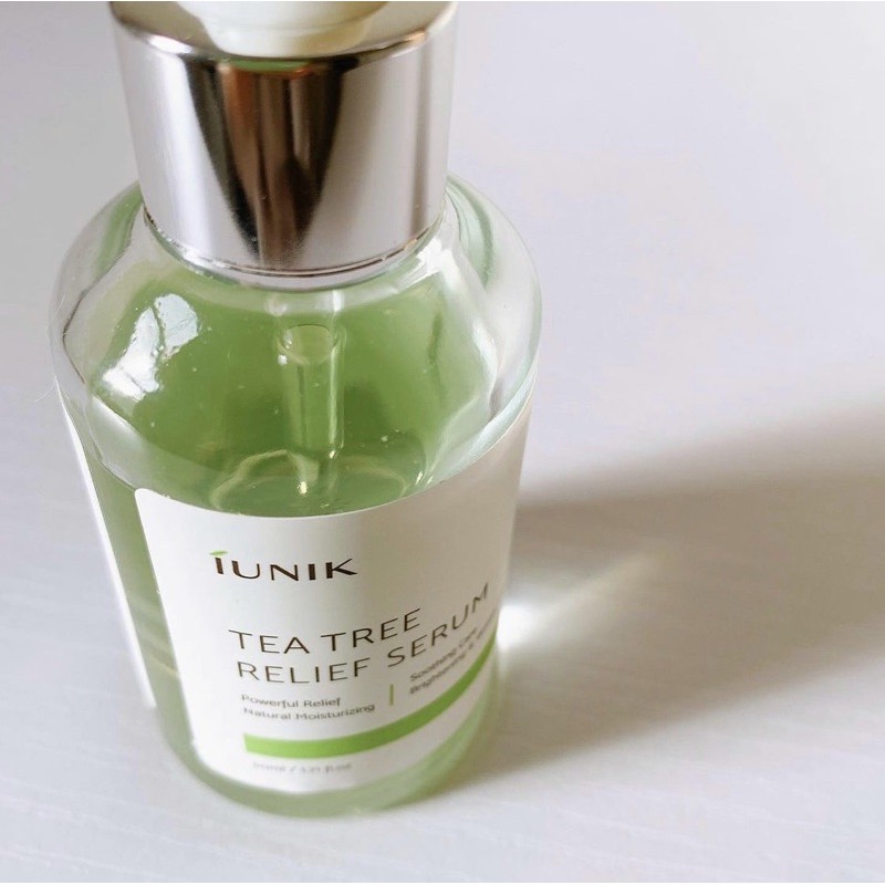 Tinh chất tràm trà iUNIK tea tree relief serum