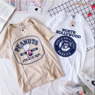 Áo phông in hình ulzzang - ảnh thật
