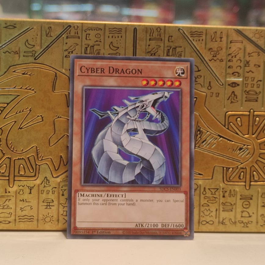 Thẻ Bài Yugioh - Cyber Dragon - SDCS-EN003 - Common 1st Edition