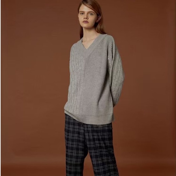 Áo Sweater Cổ Chữ V Phong Cách Thời Trang Trẻ Trung Năng Động Cho Nam Giới