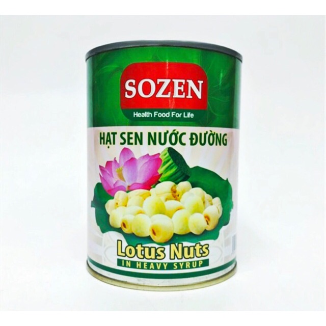 Hạt sen nước đường cao cấp SOZEN 560gr
