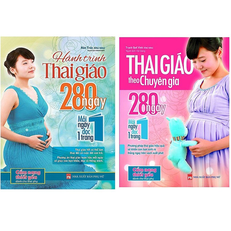 Sách - Hành Trình Thai Giáo 280 Ngày
