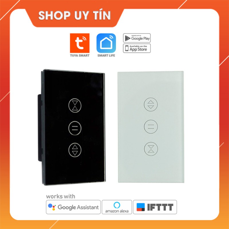 Công Tắc Cửa Cuốn Thông Minh Wifi Tuya Smart Life (full chức năng)