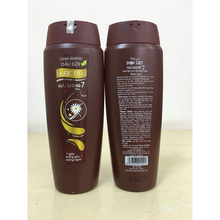 Dầu xả Thái Dương 7 chai 200ml