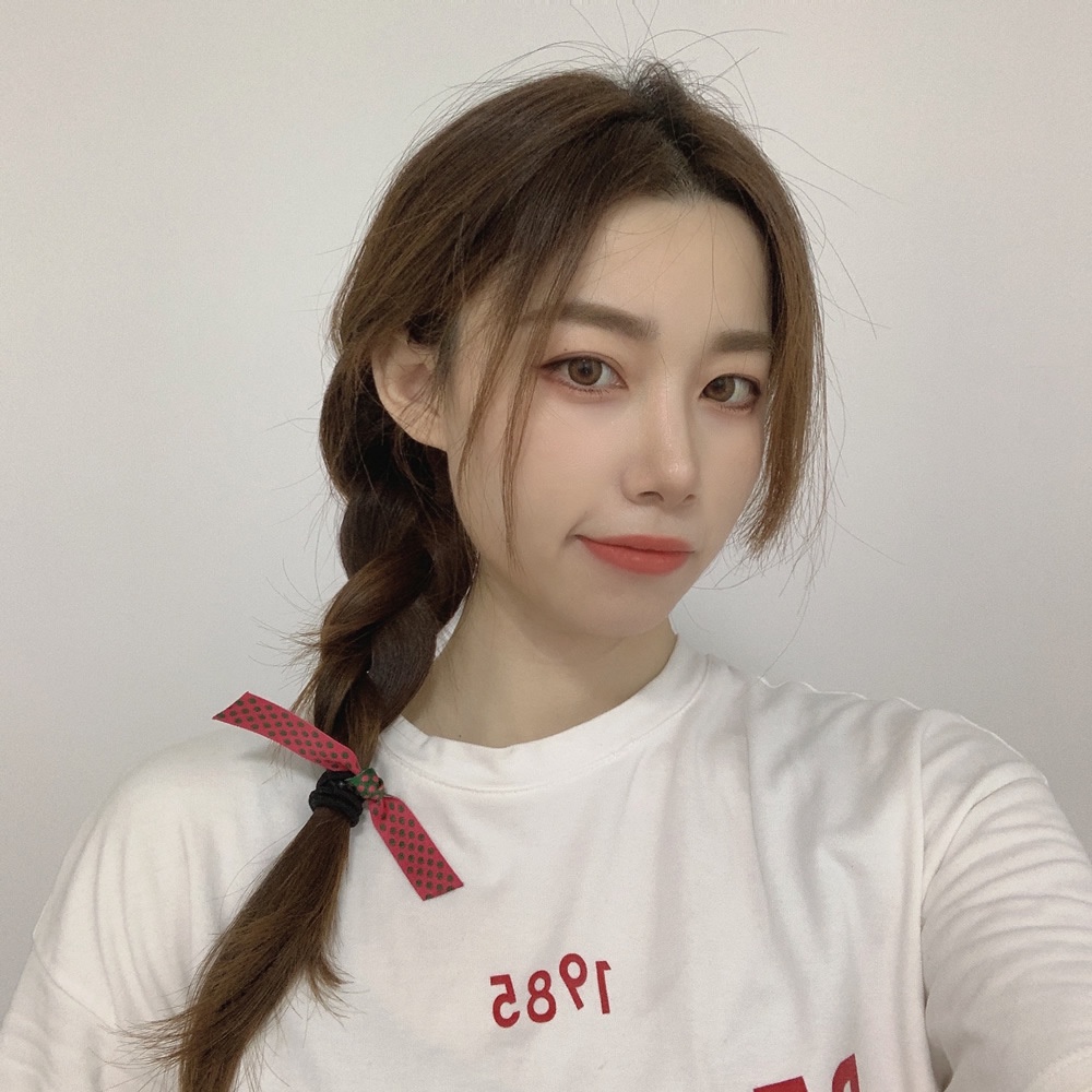 Set 7 dây cột tóc Hàn Quốc theo tone màu nhiều mẫu mã xinh xắn cho nữ