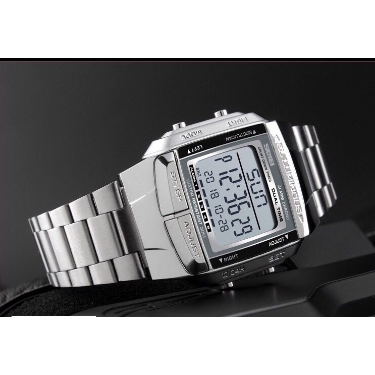 (Giá sỉ) Đồng hồ thời trang nam Skmei dây kim loại cao cấp | BigBuy360 - bigbuy360.vn