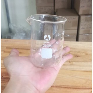 Cốc đốt thấp thành 200ml