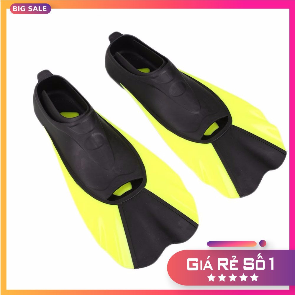 Chân nhái lặn biển HY88 - YELLOW, chân vịt lặn biển, chất liệu silicone ôm chân thoải mái vận động