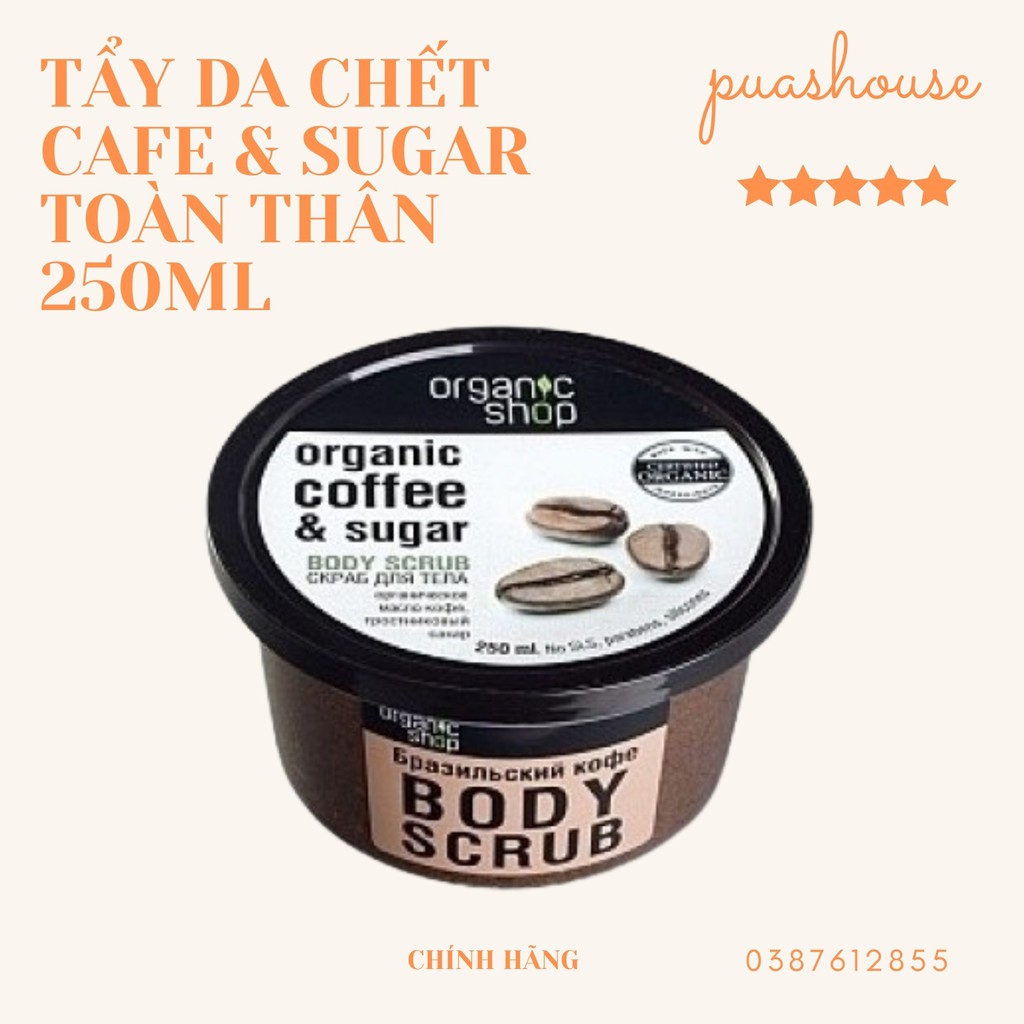 [CHÍNH HÃNG] TẨY DA CHẾT CAFE SÁNG DA HŨ 250ML | BigBuy360 - bigbuy360.vn