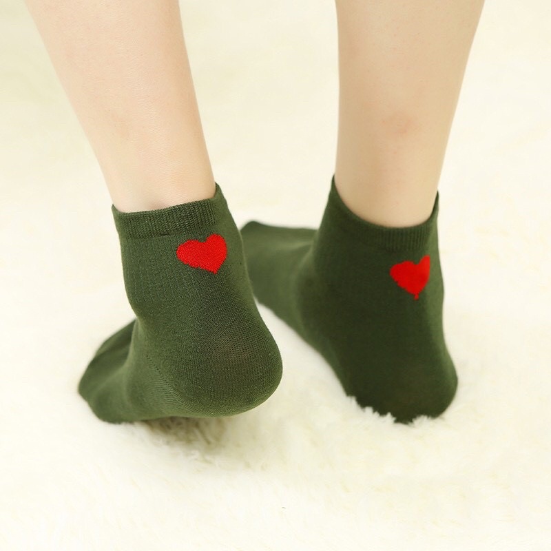 Vớ Cổ Lửng Unisex Cotton Co Giãn Hút Mồ Hôi, Khử Mùi Êm Chân Phù Hợp Cho Mọi Loại Giày