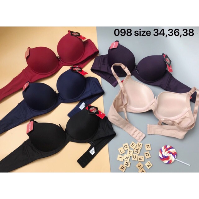 Áo lót áo ngực nâng ngực có gọng mút dày mềm mại Thái lan Nobra 09
