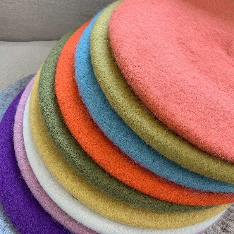 Nón Beret Thời Trang Retro Nhật Hàn Dành Cho Nữ