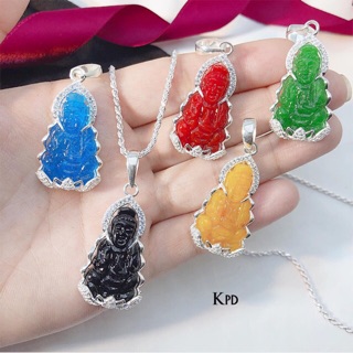 Dây chuyền phật bọc bạc ta xưởng bạc anh vững