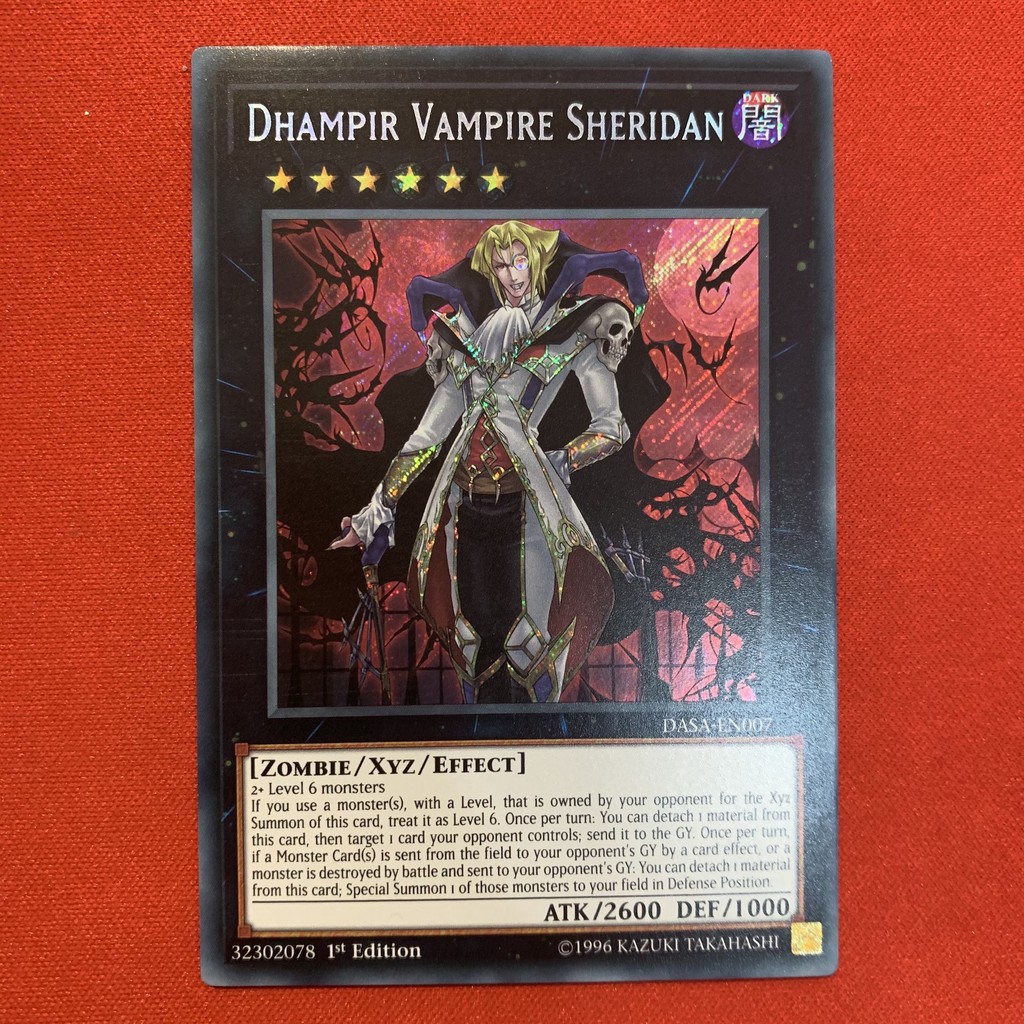 EN]Thẻ Bài Yugioh Chính Hãng] Dhampir Vampire Sheridan