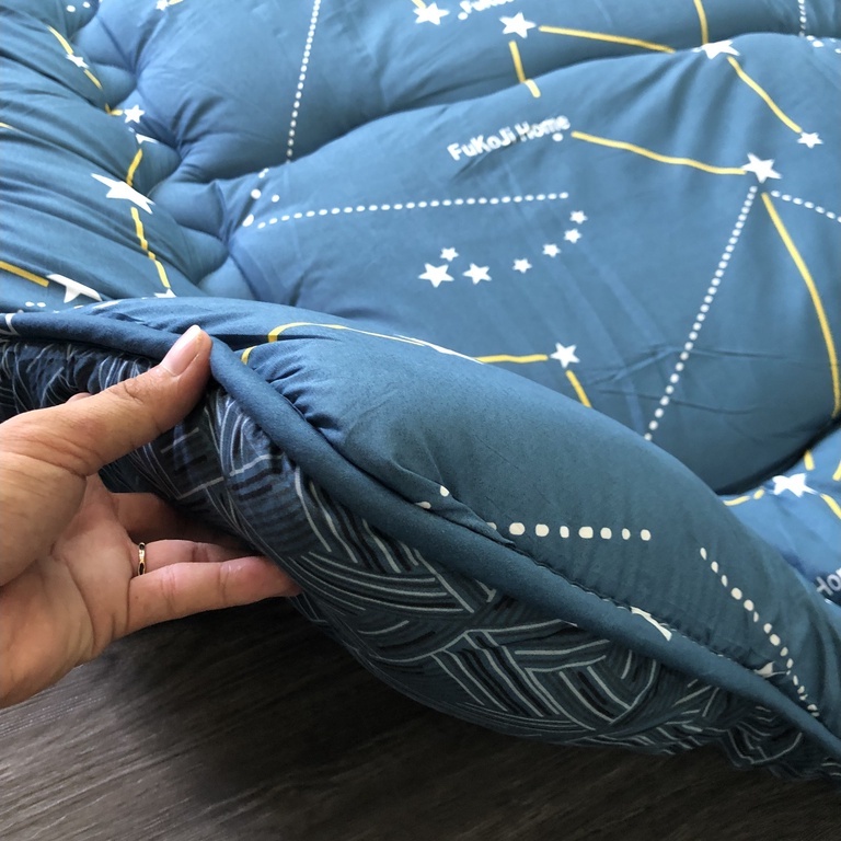 Nệm Trải Sản Tiện Lợi, Đệm Làm Mềm, Topper Nệm Hàng Xuất Nhật kích thước 1m6x2m